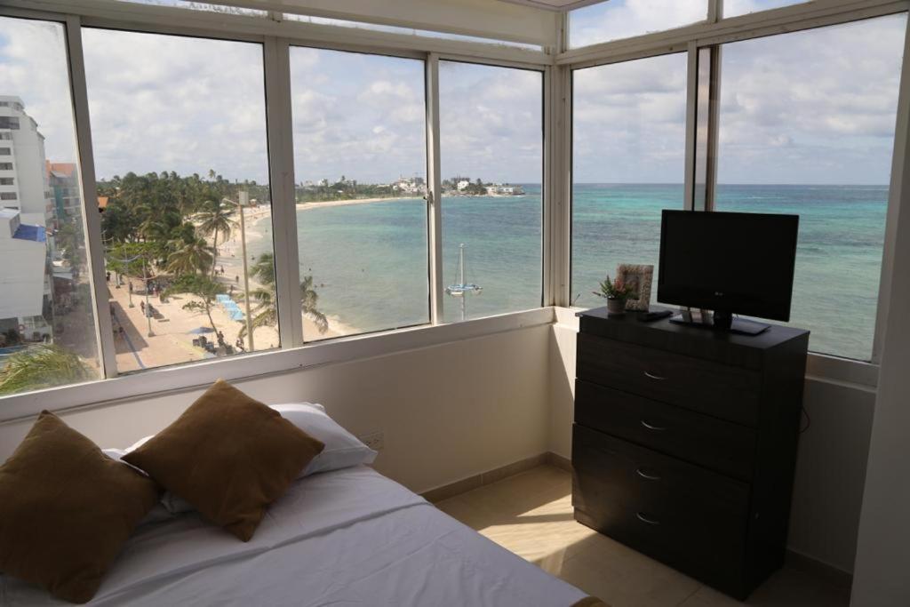 Apartamento Frente Al Mar, San Andres Apartment Exterior foto